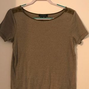 Ralph Lauren medium pin stripe top